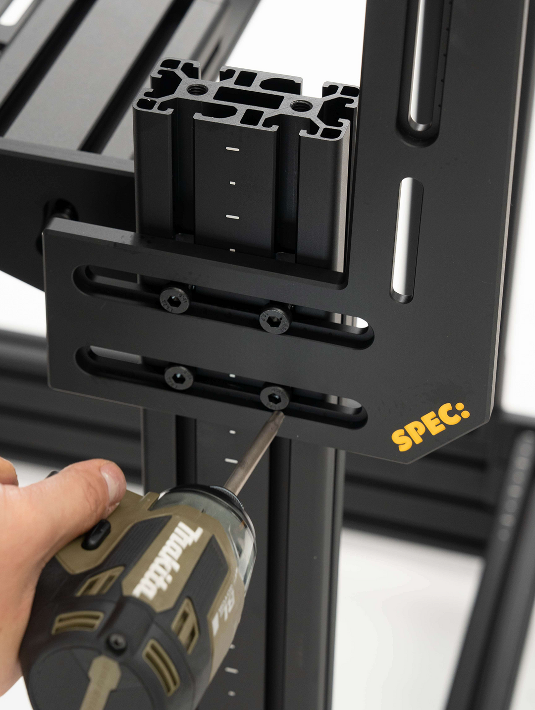 282 Sim Racing Rig – Modular Aluminum Chassis | SPEC – SPEC Simulations