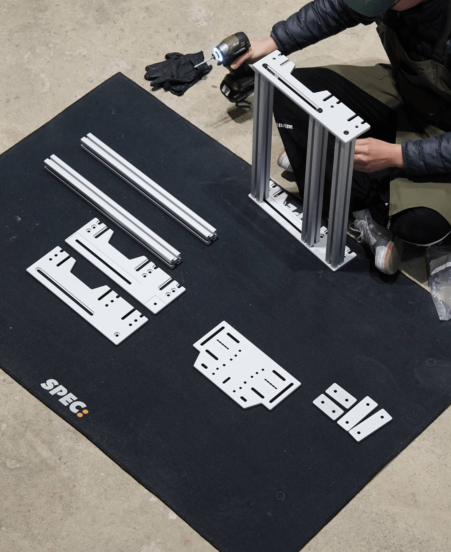 282 Sim Racing Rig – Modular Aluminum Chassis | SPEC – SPEC Simulations