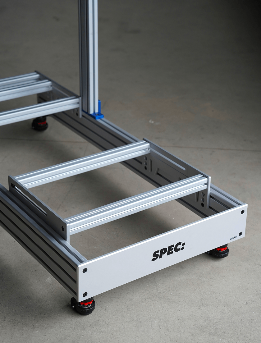 282 Sim Racing Rig – Modular Aluminum Chassis | SPEC – SPEC Simulations