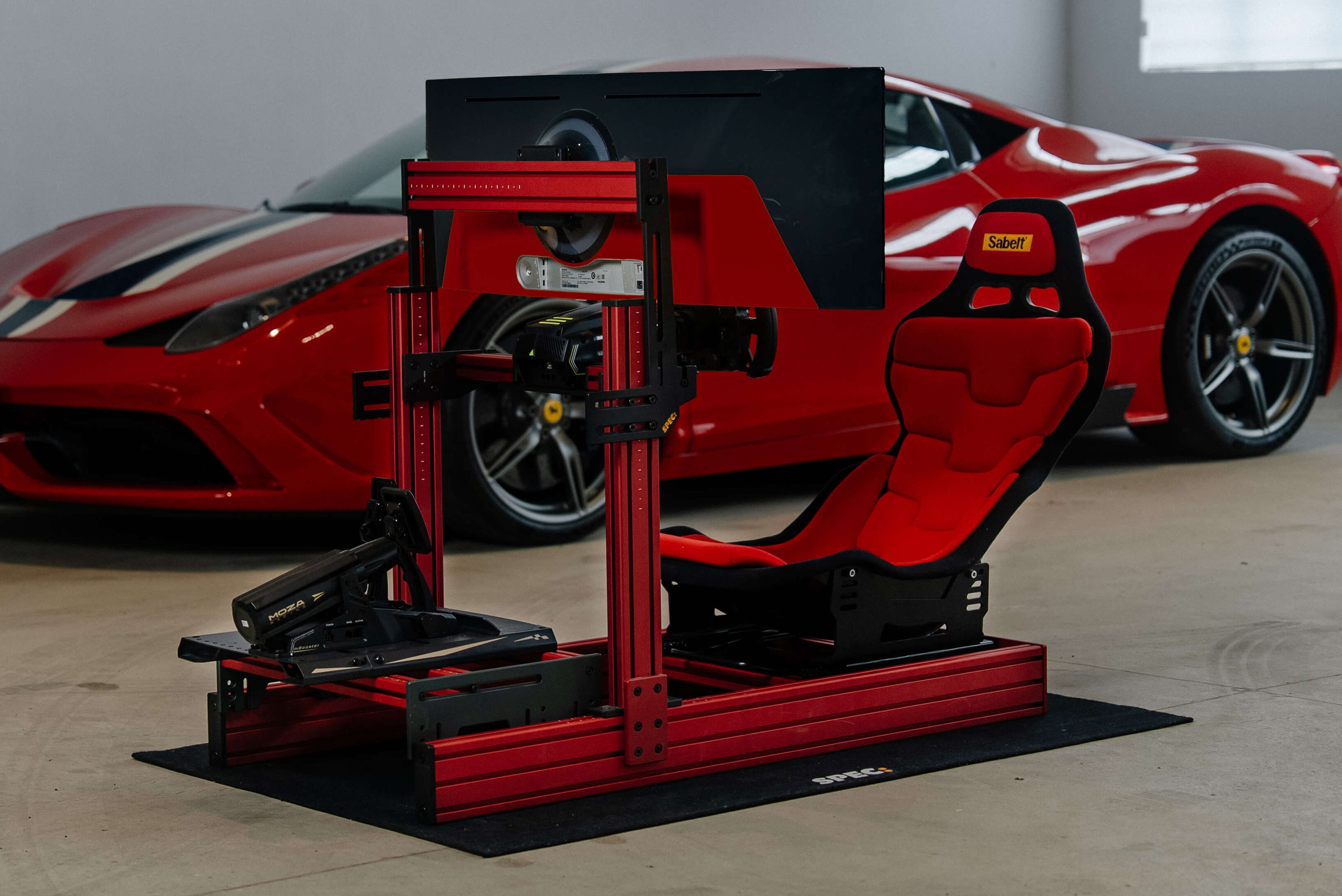 282 Sim Racing Rig – Modular Aluminum Chassis | SPEC – SPEC Simulations