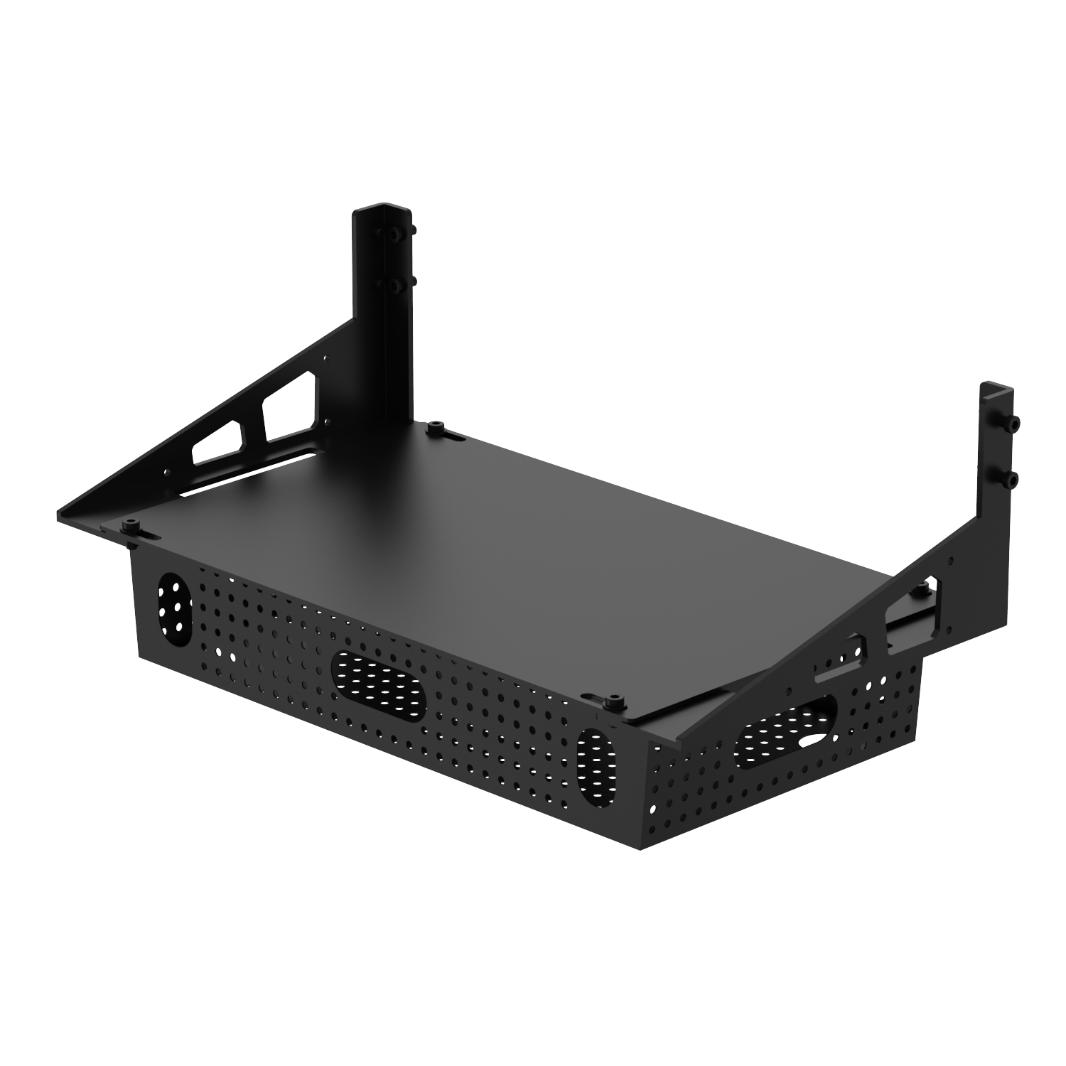PC Tray - Clean Mount & Cable Management for Sim Rigs – SPEC Simulations