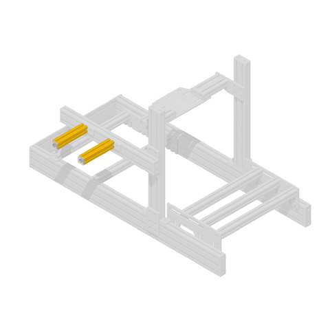4040 Aluminum Extrusion 200mm (Set of 2)