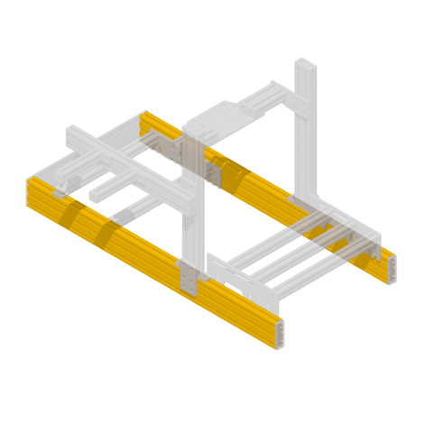 40120 Aluminum Extrusion 1280mm