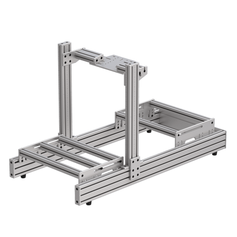 282 Sim Rig in Frosted Silver