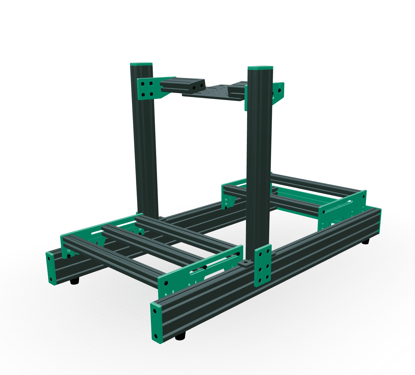 SPEC 282 Aluminum Profile Sim Rig — Track | 8020 Custom Color – SPEC ...