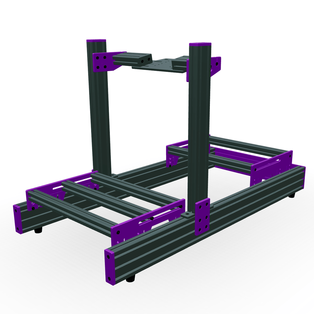 SPEC 282 Aluminum Profile Sim Rig — Track | 8020 Custom Color – SPEC ...