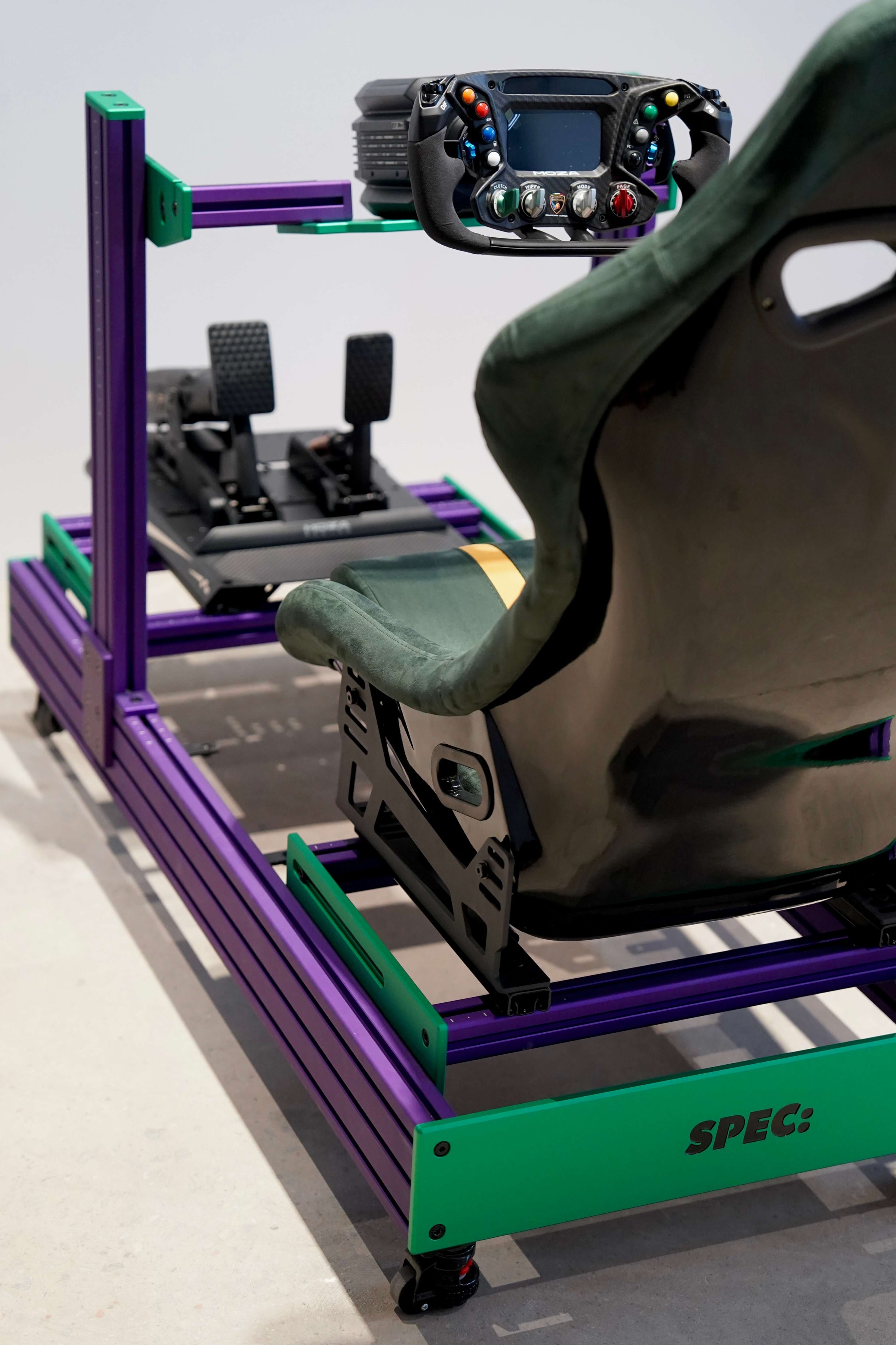 SPEC282 - Custom-Color Aluminum Sim RacingRigs – SPEC Simulations