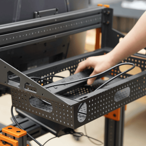 PC Tray & Footwell for Sim Rig – Cable Management | SPEC – SPEC Simulations