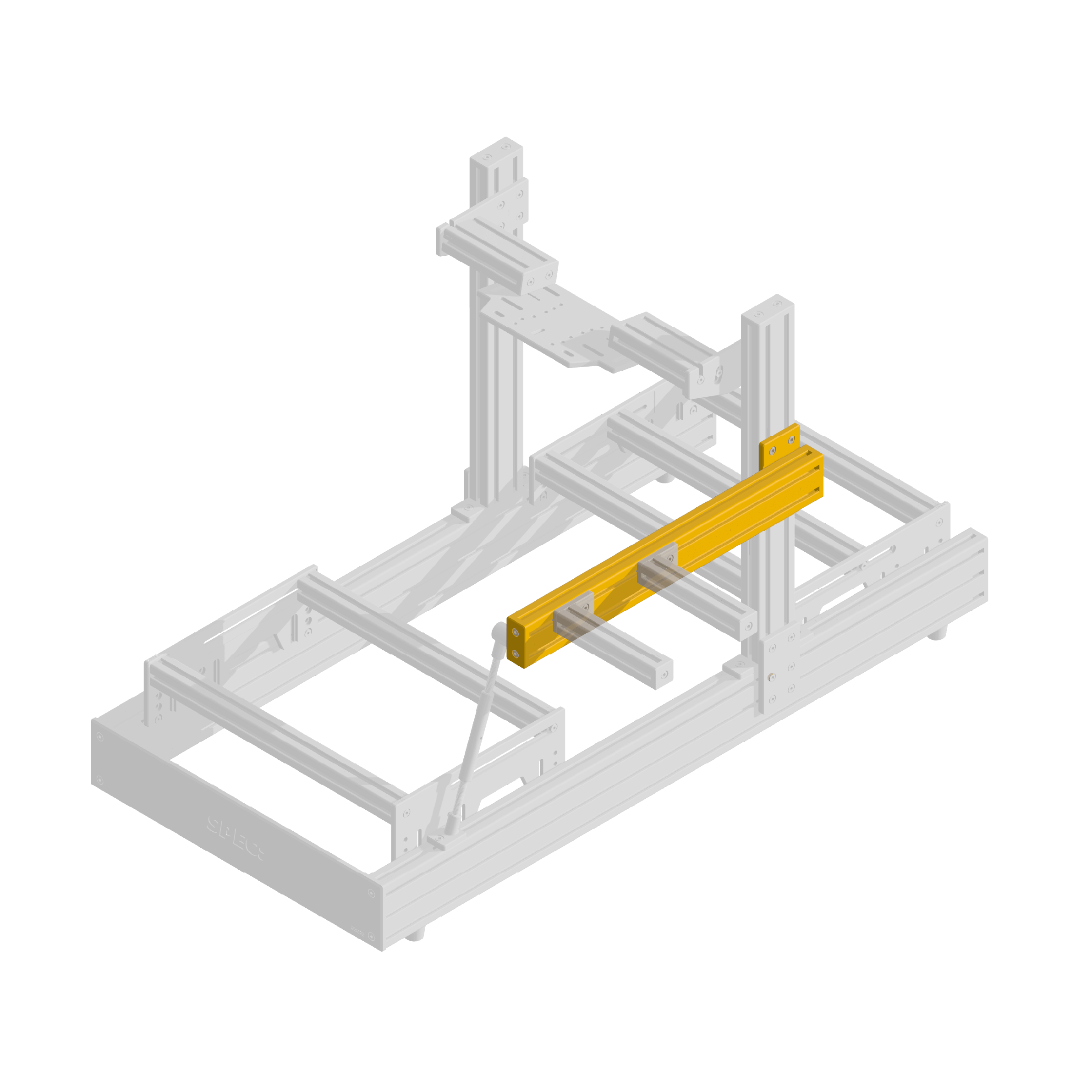 Handbrake & Shifter Mount — Studio Package | SPEC – SPEC Simulations