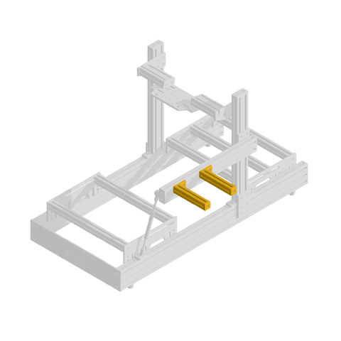 Handbrake and shifter add-on kit for the SPEC 282 sim rig