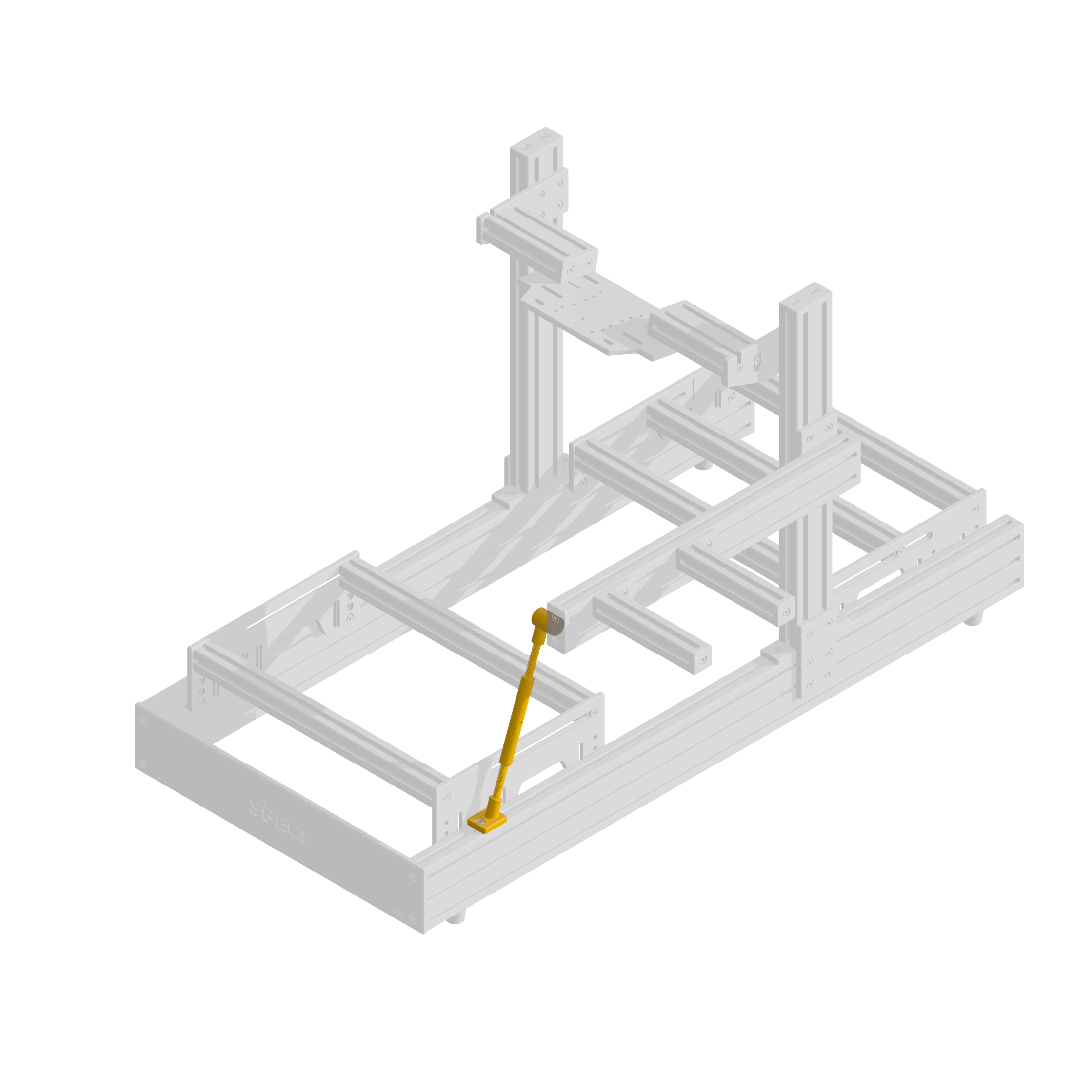 Hand Break Riser Mount Sim Rig Handbrake & Shifter Mount Reinforcement | SPEC Sim Rigs – SPEC Simulations