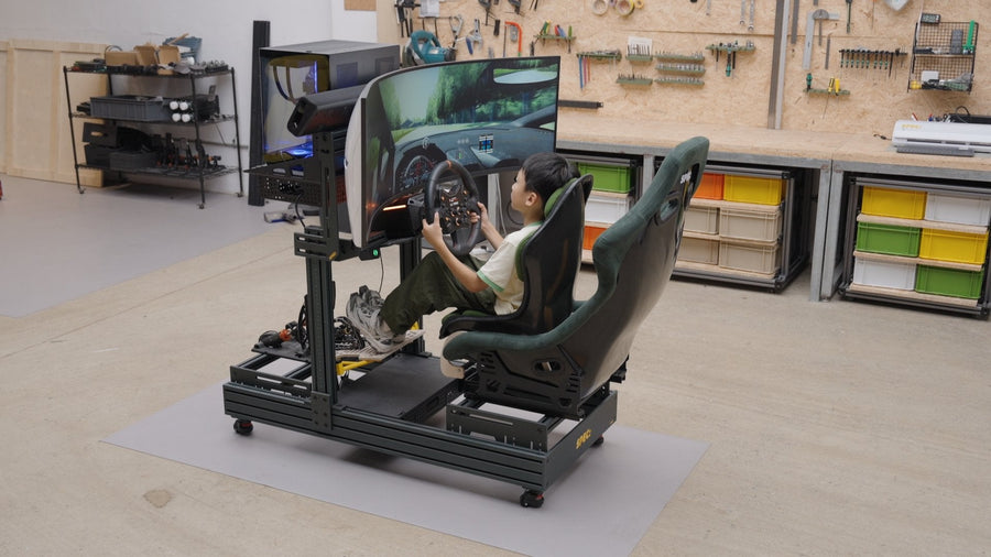 SPEC Growth Kit child seat and pedal platform on a SPEC 282