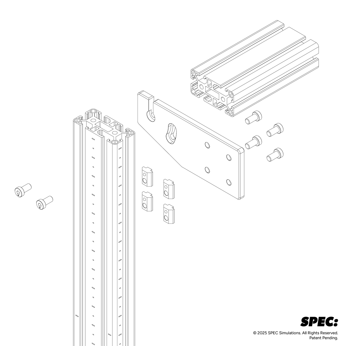 Wheelbase Side Bracket (Set of L/R) — assembly drawing