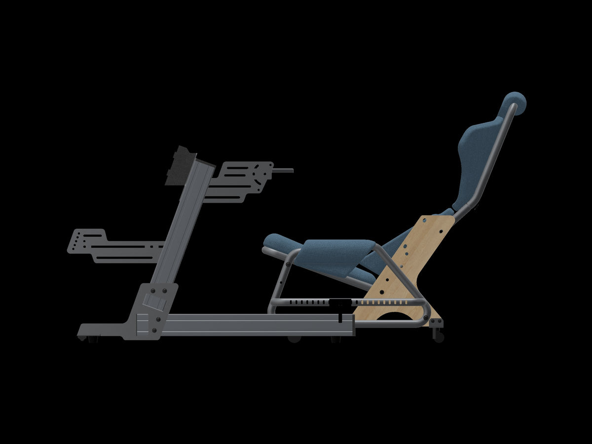 SPEC 177 in the GT seating position, side view (structural render)