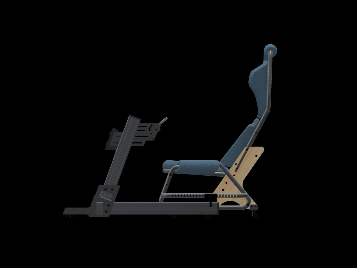 SPEC 177 in the Formula seating position, side view (structural render)