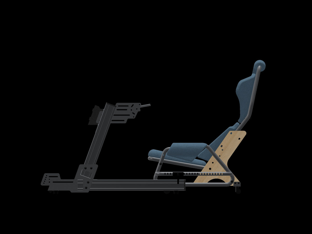 SPEC 177 in the Euro truck seating position, side view (structural render)